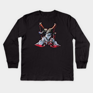 God of War - Blade of Chaos Kids Long Sleeve T-Shirt